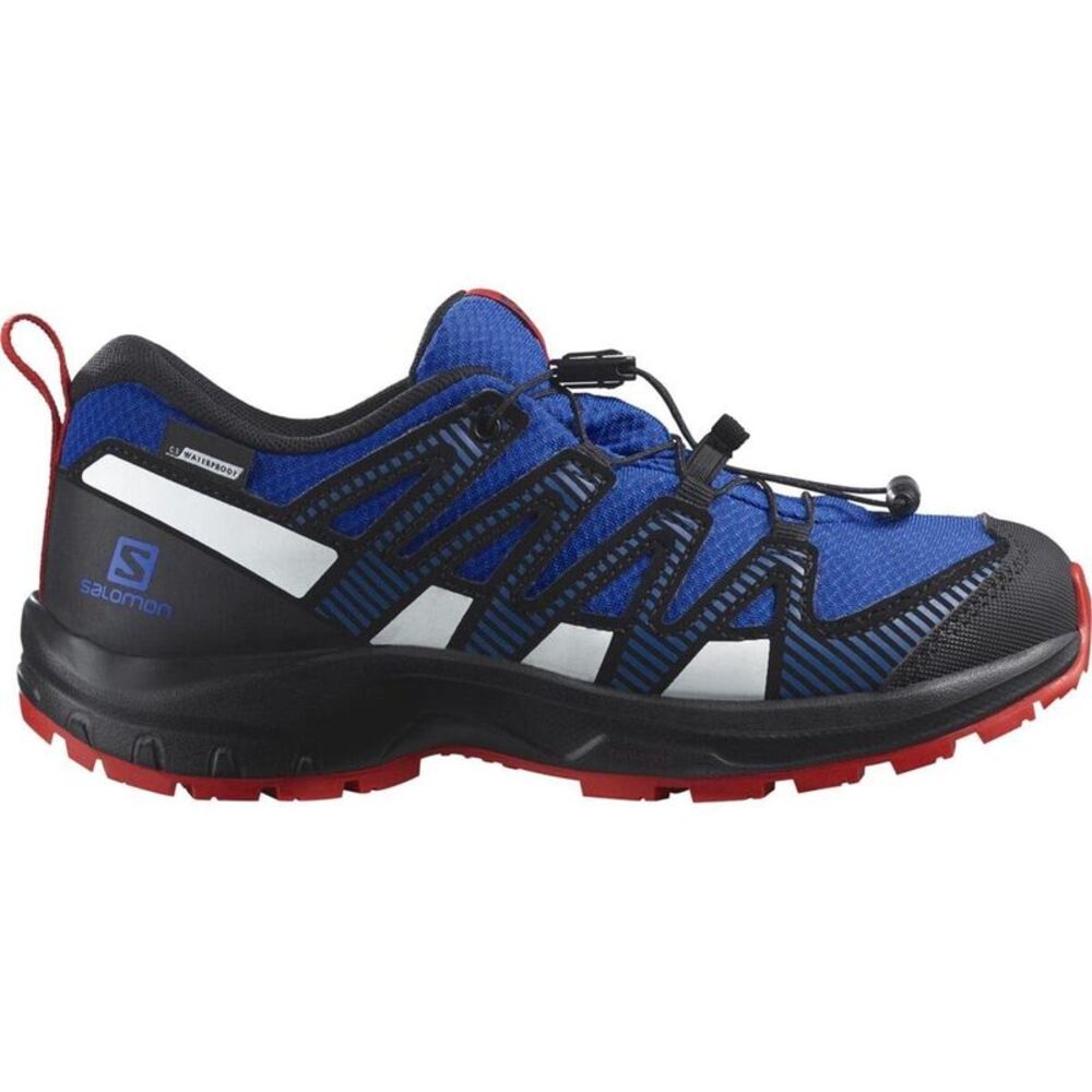 Salomon Childrens/Kids XA Pro V8 Shoes / Lapis Blue/Black